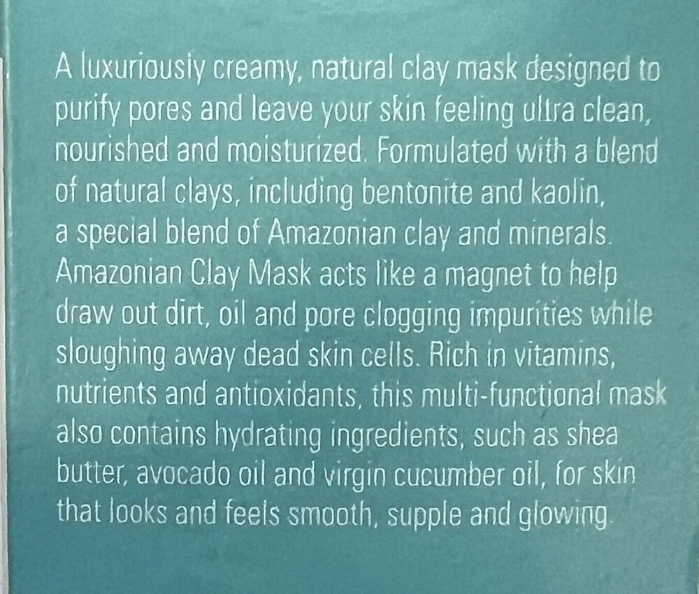 Proactiv Amazonian Clay Mask 3 Oz Pore Purifier Facial Skincare Sealed NIB